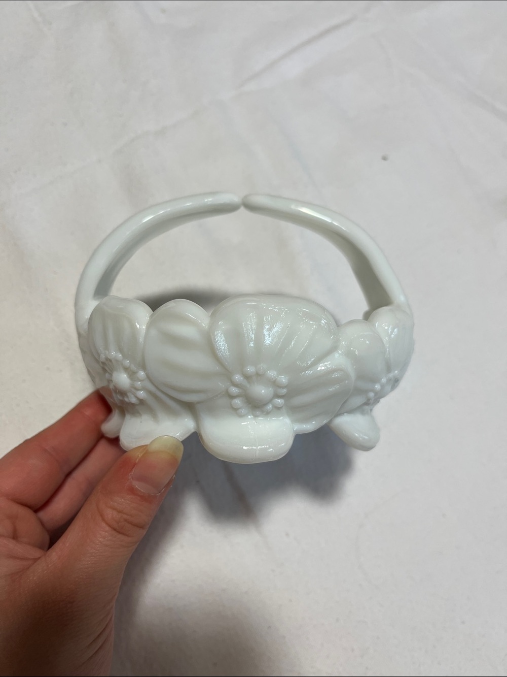 Westmoreland Dogwood Basket/Candy Dish